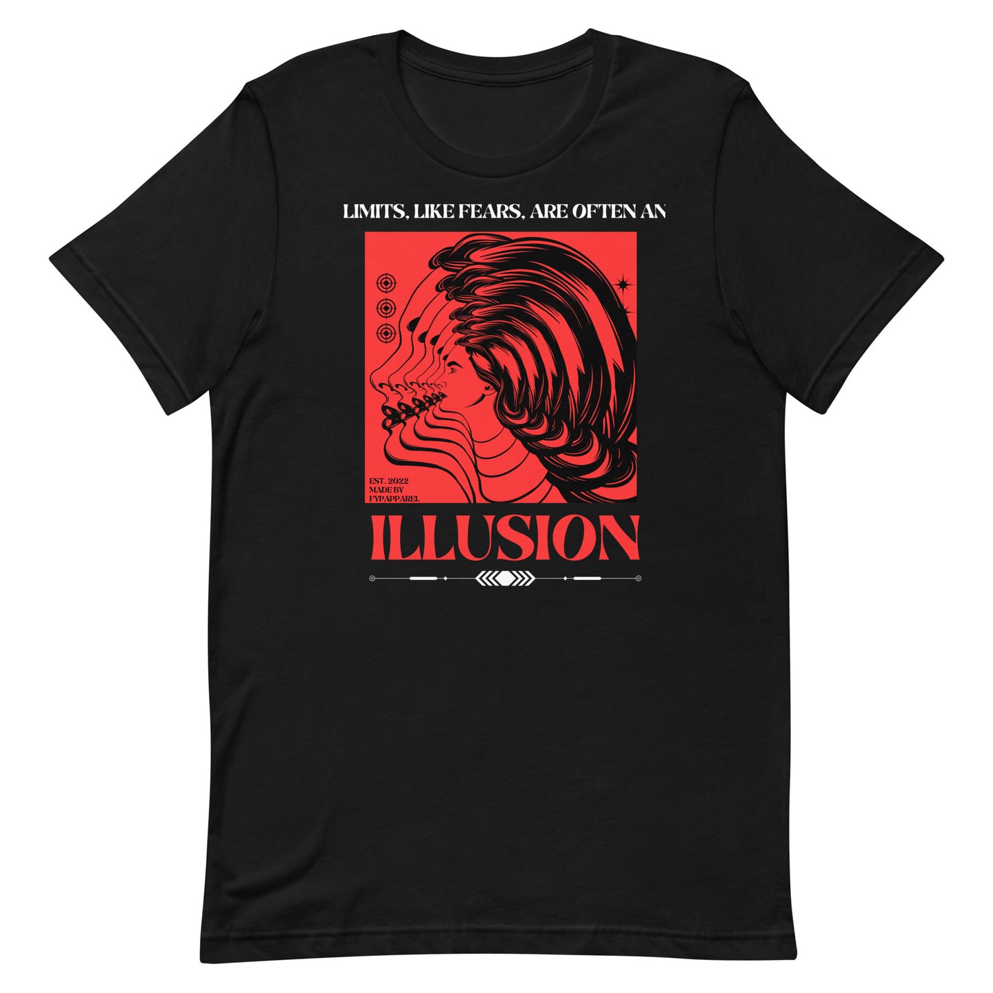 Unisex FYP Illusion Graphic Tee