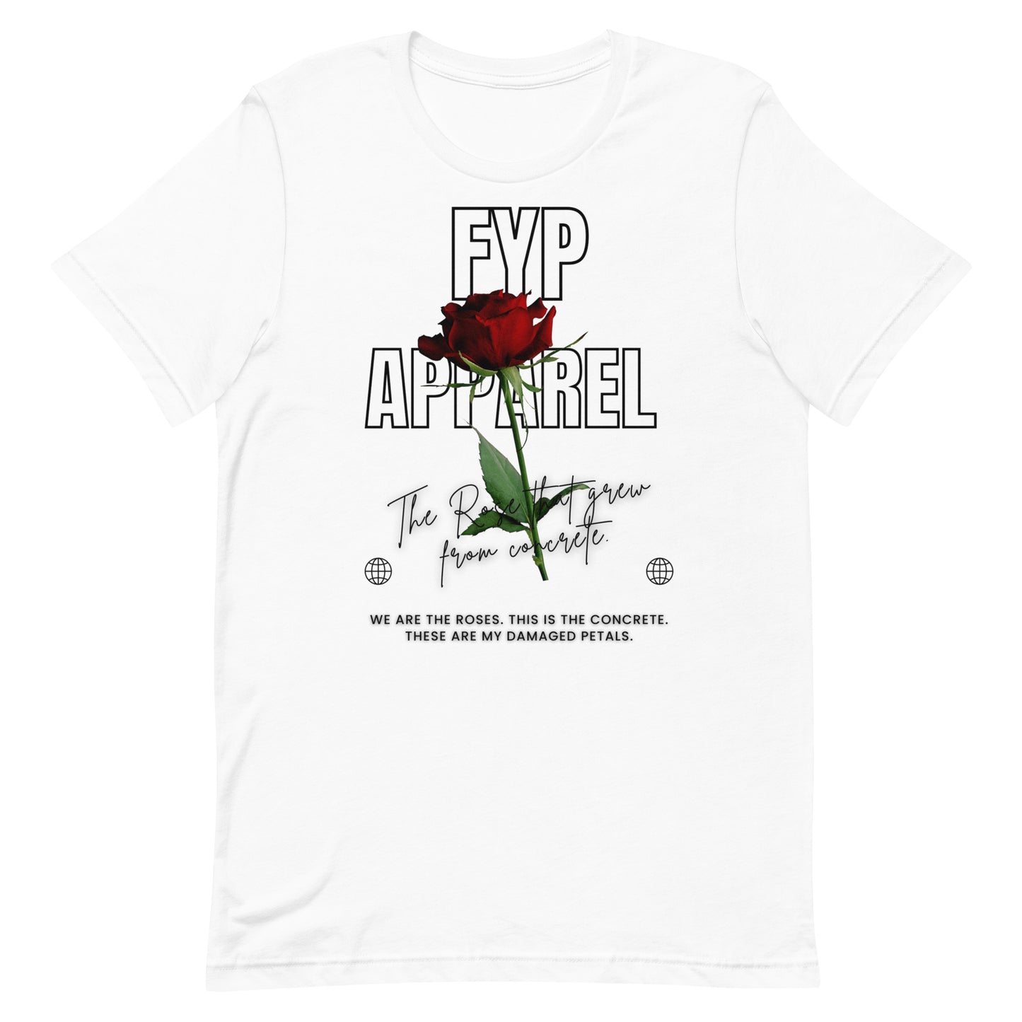 Unisex FYP Rose Tee