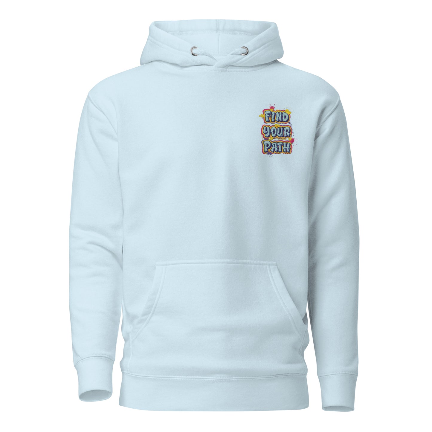 Unisex Find Your Path Graffiti Hoodie